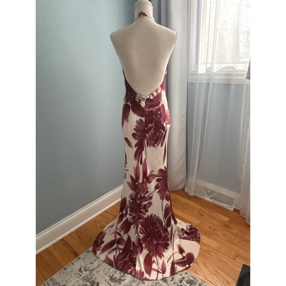 TWINSET Dahlia Print Maxi Dress Size S/Italian Size 42 - Picture 9 of 10